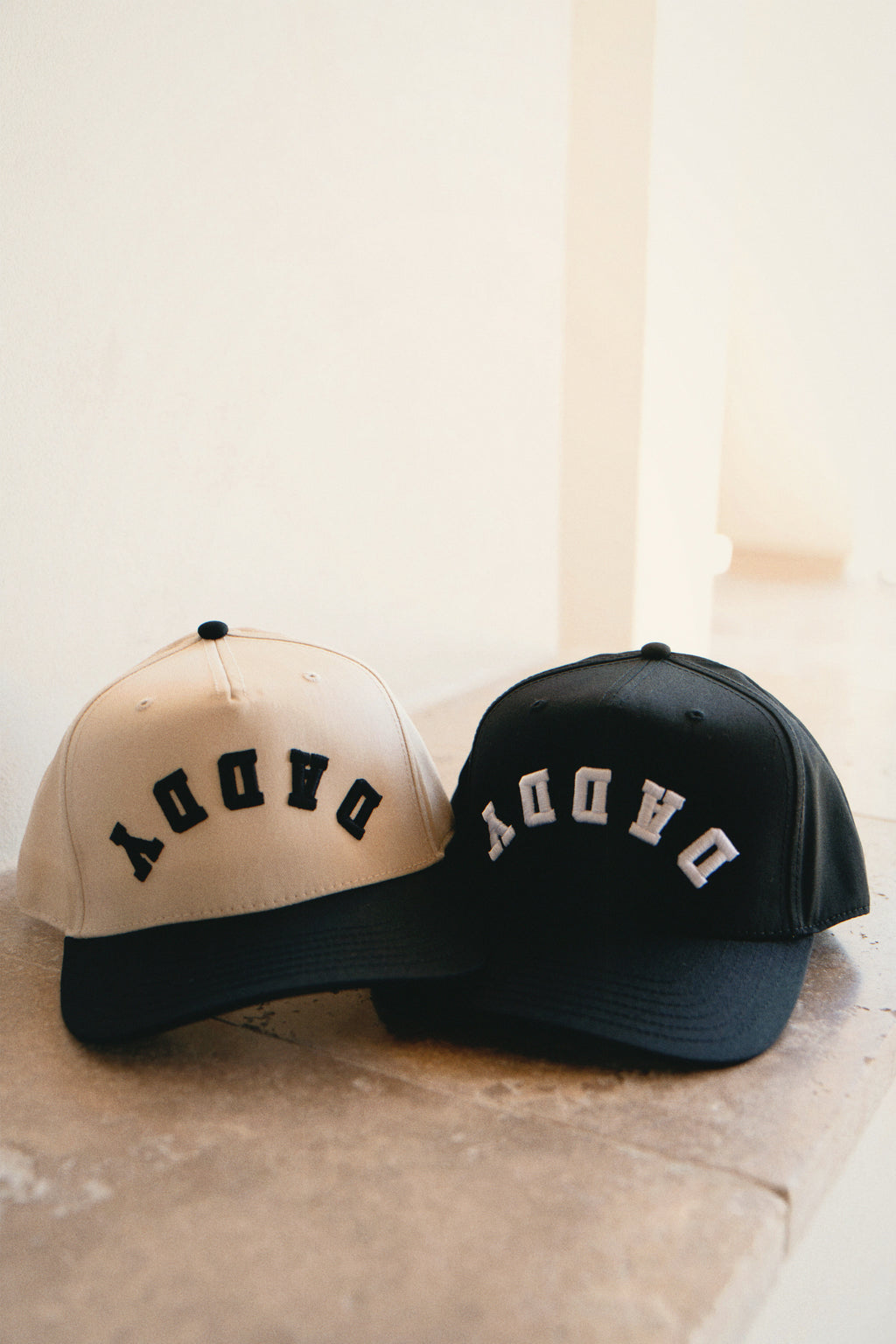 Baseball Cap: DADDY Black