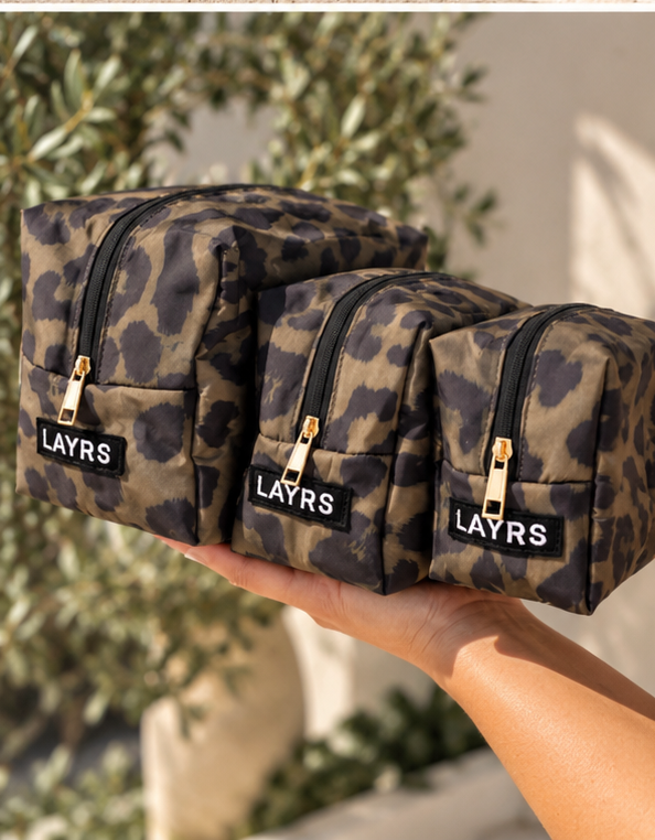 TRIO cosmetic bag set