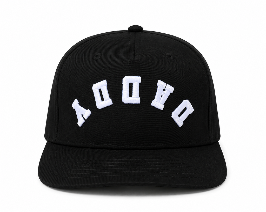 Baseball Cap: DADDY Black
