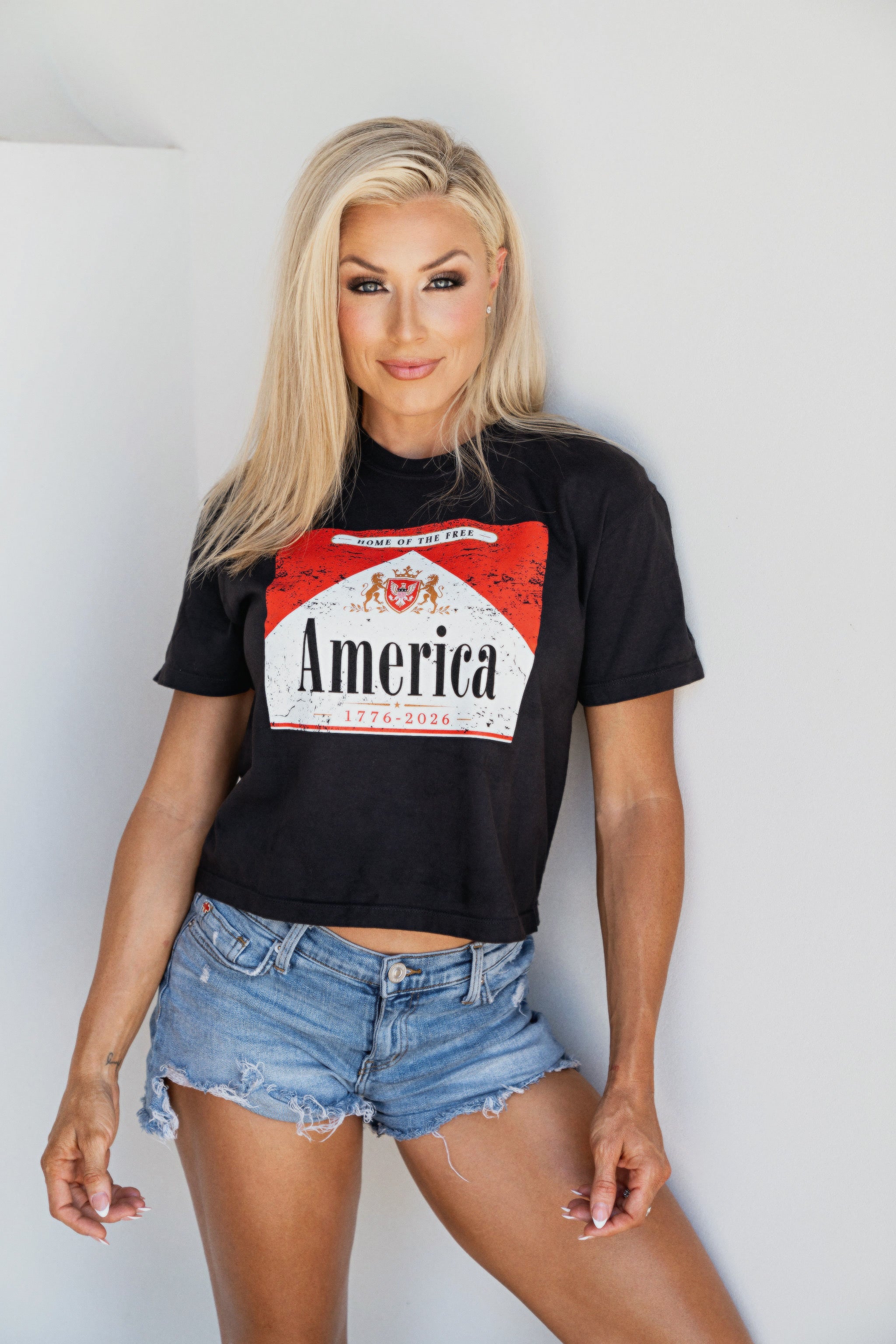 BOXY TEE: America