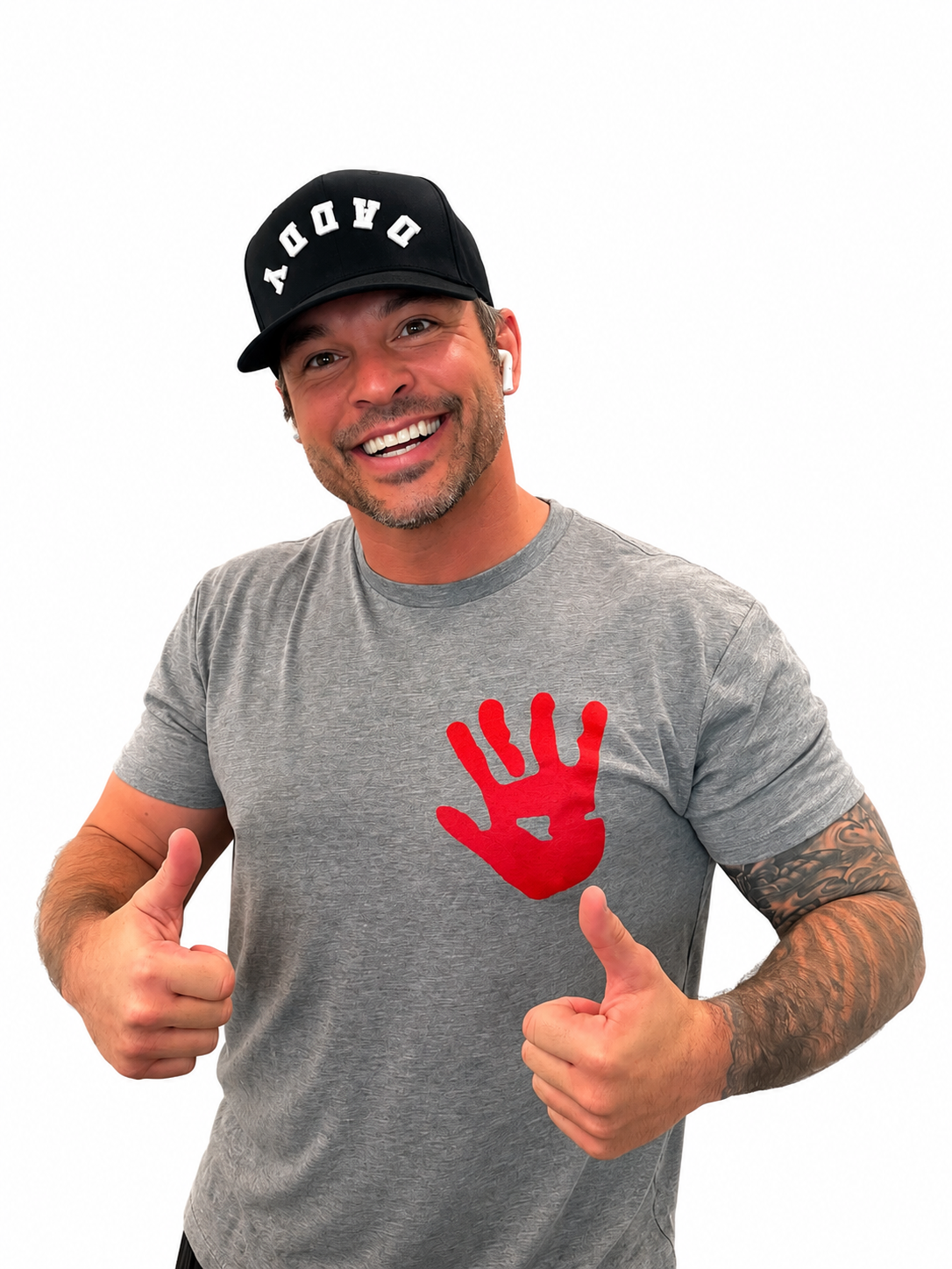 Baseball Cap: DADDY Black