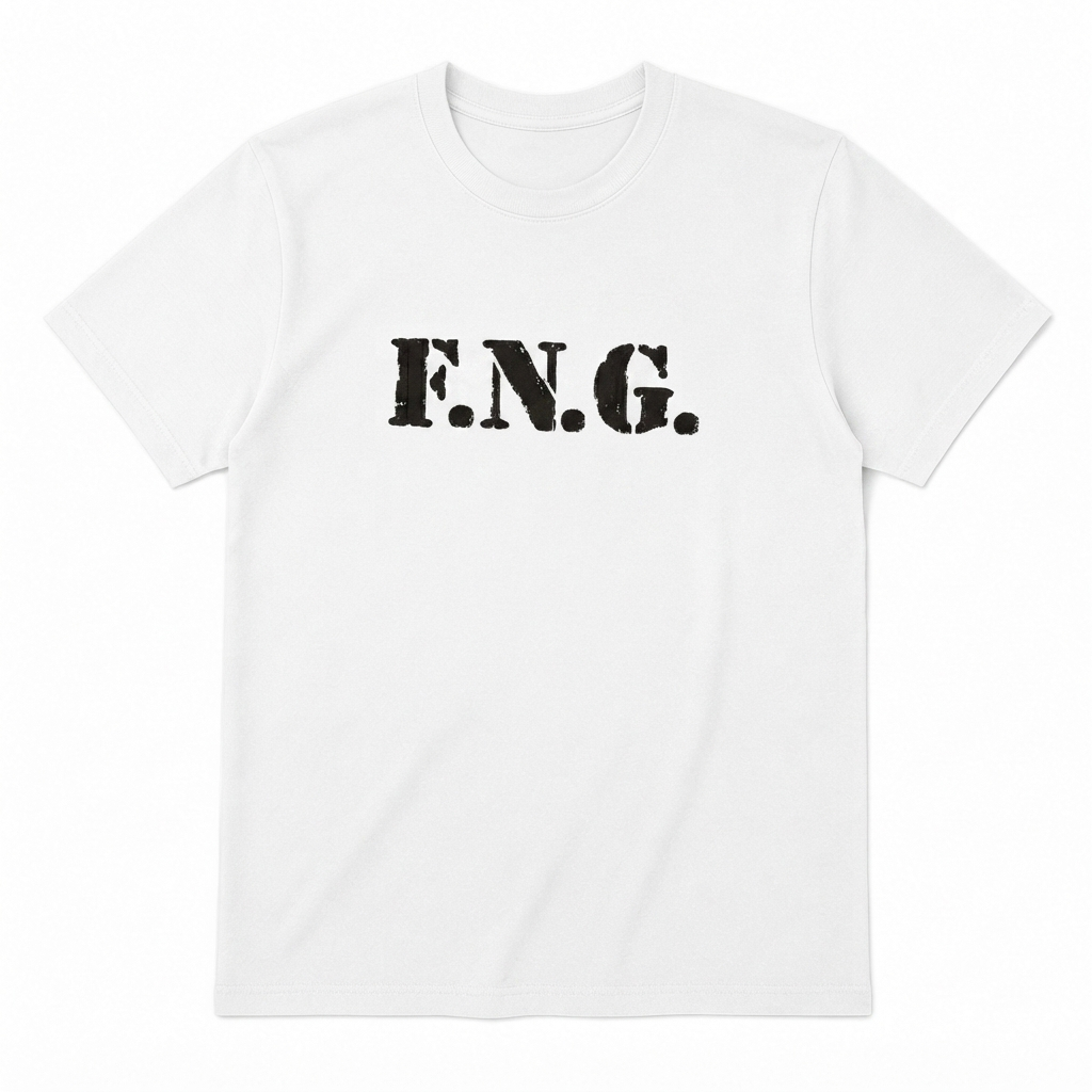 FNG white tee
