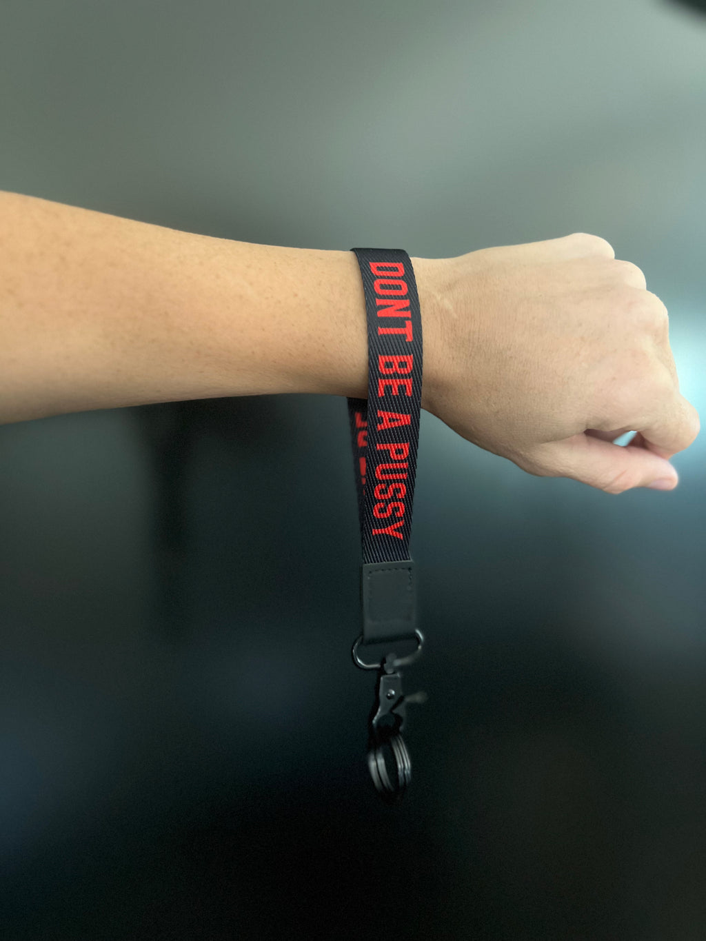 DONT BE A PUSSY WRISTLET