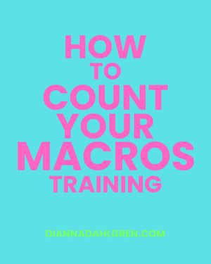 TRAINING: HOW TO COUNT YOUR MACROS!!!