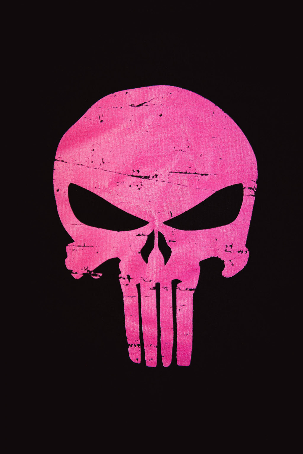 pink PUNISHER tee