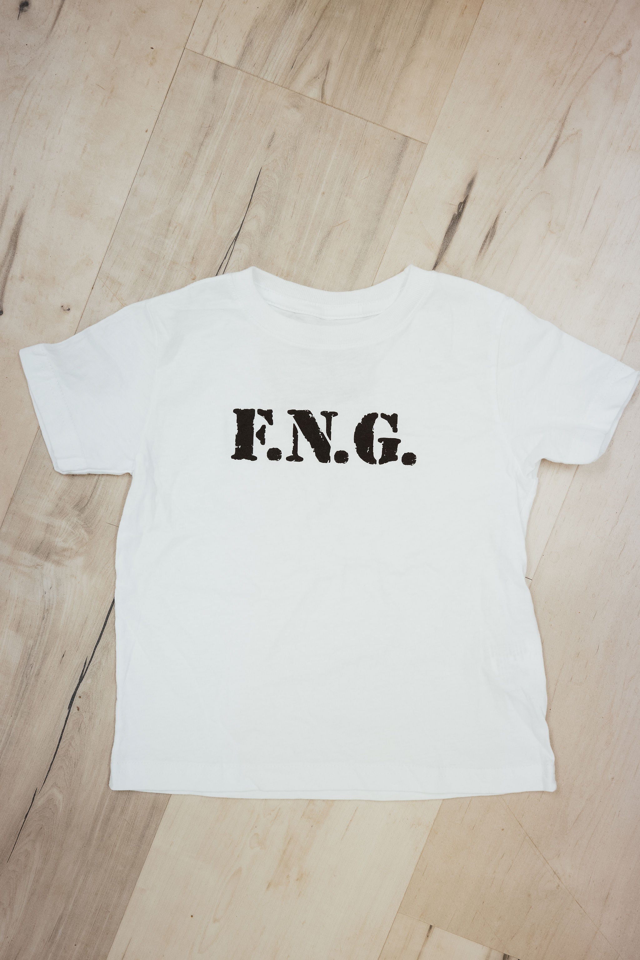 FNG white tee