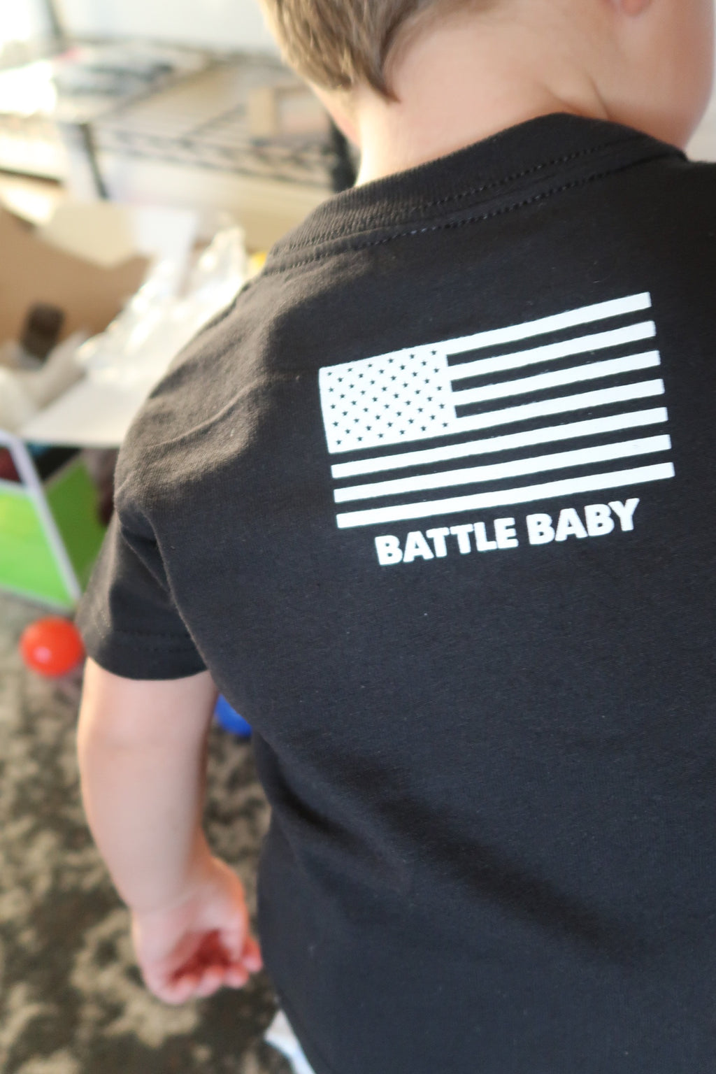 DONT BE A WUSSY baby-toddler tee
